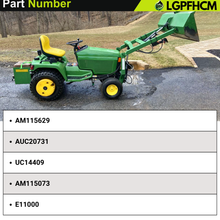 Load image into Gallery viewer, AM115629 Intank Fuel Pump for John Deere 425 445 455 X465 X475 X575 Lawn and Garden Tractor For 400 Series #E11000 AM115073