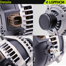 Load image into Gallery viewer, 104211-3541 12V 125A Alternator for Toyota Camry 2.5L L4 2014-2017 For RAV4 L4 2.5L AWD 2013-2018 For RAV4 All Engine 2017-2018 Replacement 104211-3161 27060-0V170 27060-36080 210-1244 210-0875 6-Groove Clutch Pulley CW