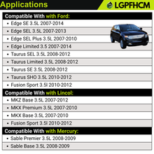 Load image into Gallery viewer, 11273N 150A 12V Alternator Compatible for Ford Edge 2007-2014 Fusion 2010-2012 Taurus 2008-2012 for Lincoln MKS 2010 MKX 2007-2010 MKZ 2007-2012 For Mercury Sable 2008 2009 3.5L 3.7L 6-Groove CW 6-Groove Pulley #11273