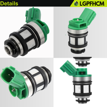 Load image into Gallery viewer, 4Pcs 16600-1S700 FJ397 Fuel Injectors For Frontier 1998 1999 2000 2001 2002 2003 2004 For Nissan 2.4L Pickup 1996-1997 Xterra 2000-2004 # 800-1404N 842-18125 297-1005 FJ10514