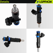 Load image into Gallery viewer, GM55570284 4Pcs Fuel Injectors Compatible with Chevy L4 1.8L Cruze 2011-2015 Cruze Limited L4 1.8L 2016 Sonic 2012-2018 8 Holes