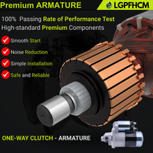 Load image into Gallery viewer, 129242-77010 12V 11T 1.4KW Starter Motor Compatible With Yanmar Marine 3JH3 4JH3 3TNV 2YM15 3JH4E 3YM20 3Ym30 3Tne88 4TNE88 #129608-77010 129698-77010 VV12924277010 20513073