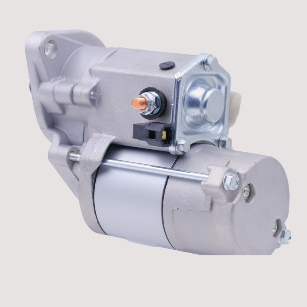 12V 9T Starter Motor 17123-63013 17123-63016 for Kubota Engine V2203MEBH for Kubota Excavator KX121-3 KX161-3 Tractor L3430HSTC L4330HSTC L4740GST L48 L5030GST L5040GST L5240HST L5740HST 2.0KW