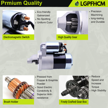 Load image into Gallery viewer, 119626-77010 119626-77011 12V 9T Starter Motor Yanmar Engine 2T75U-N 3TNV70 3TNV76-KGD 3T72 3T75 3TN66 3TN72 3TN75 3TNA72 3TNA75180 T190 T200 T250 T300 T320 For John Deere Tractors UTV Pro Gator 2020 2030 850D