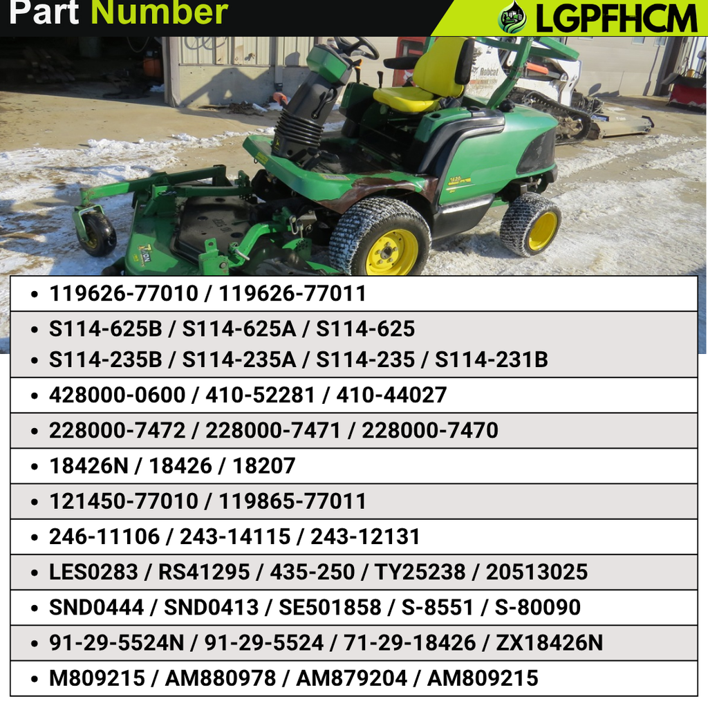 119626-77010 119626-77011 12V 9T Starter Motor Yanmar Engine 2T75U-N 3TNV70 3TNV76-KGD 3T72 3T75 3TN66 3TN72 3TN75 3TNA72 3TNA75180 T190 T200 T250 T300 T320 For John Deere Tractors UTV Pro Gator 2020 2030 850D