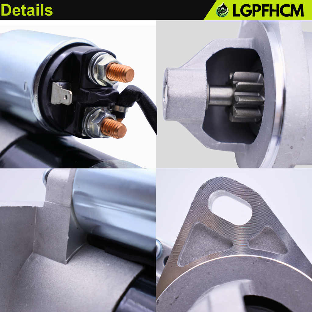 119626-77010 119626-77011 12V 9T Starter Motor Yanmar Engine 2T75U-N 3TNV70 3TNV76-KGD 3T72 3T75 3TN66 3TN72 3TN75 3TNA72 3TNA75180 T190 T200 T250 T300 T320 For John Deere Tractors UTV Pro Gator 2020 2030 850D