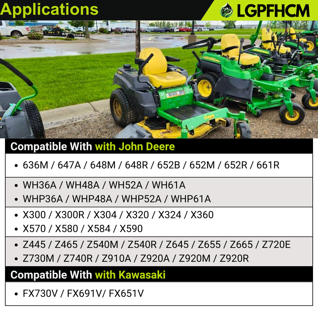 410-52301 12V 10T Starter Motor Fit For John Deere 600M 600R Series 636M 648M 648R 652B 652E 652M 652R 661R W Series W36R W48R W52R WH36A # AUC12656 MIA11626 19169N