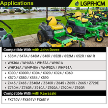 Load image into Gallery viewer, 410-52301 12V 10T Starter Motor Fit For John Deere 600M 600R Series 636M 648M 648R 652B 652E 652M 652R 661R W Series W36R W48R W52R WH36A # AUC12656 MIA11626 19169N