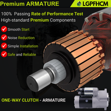 Load image into Gallery viewer, 129900-77010 129900-77040 12V 2.8KW 9T Starter Motor  Compatible with Yanmar Engine 4TNV88  4TNE94 4TNE98 4TNV98 4TNV98T for Samsung Excavators SE50-3 # S13204 S13-204