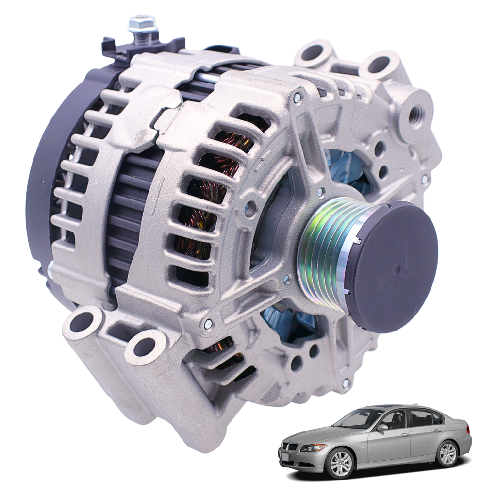 12317558219 180A Alternator for BMW 135i 3.0L 2008-2010 335i 2007-2010 335is 2011-2013 335xi 2009-2010 535i 2008-2010 535xi 2008 # 12317558220 0121715016 0121715116 11302N
