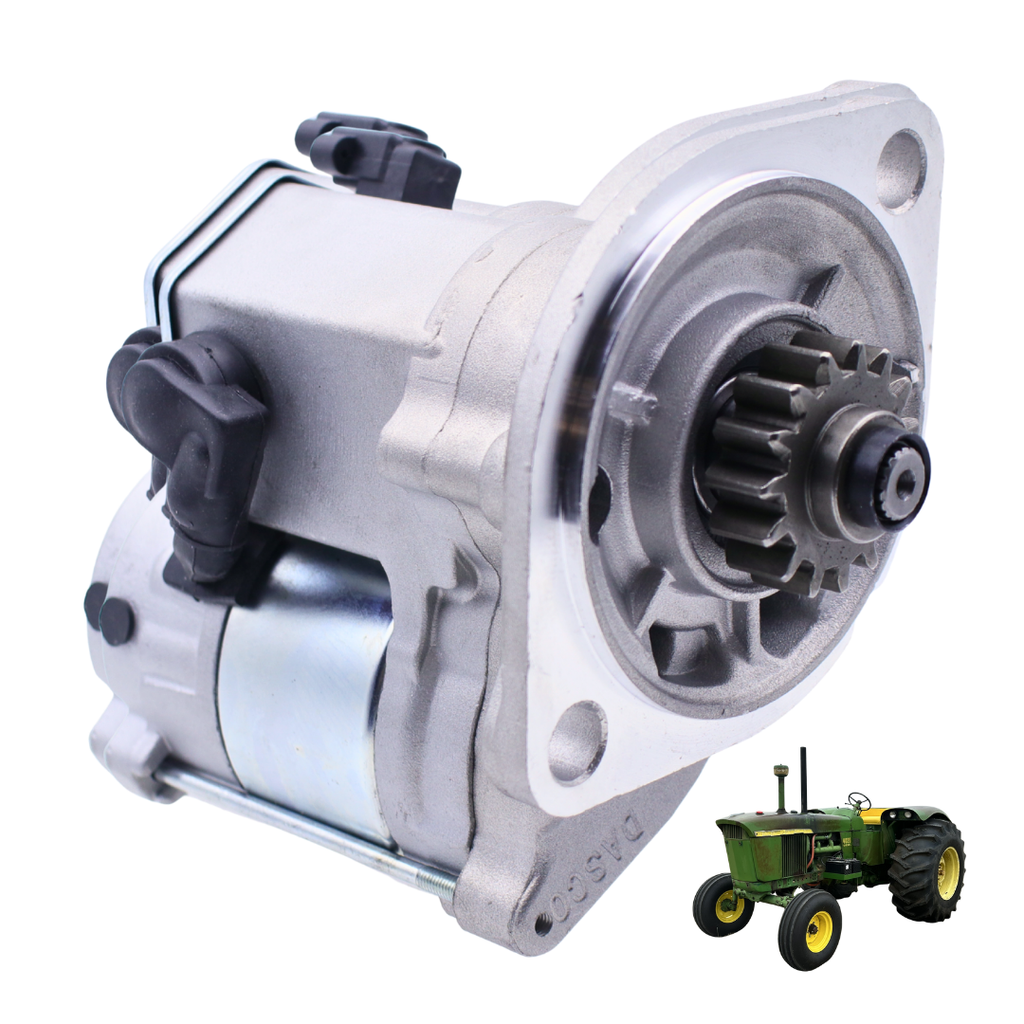 129129-77010 12V 13T 1.4KW Starter Motor For Yanmar Engine Industrial 3TN84 4TNE88 For John Deere 3014 3015 4019 4020 4210 4300 4310 4400 4410 790 1600 #129407-77010 AM876435 228000-3732 9722809-373 TY25237 TY25233
