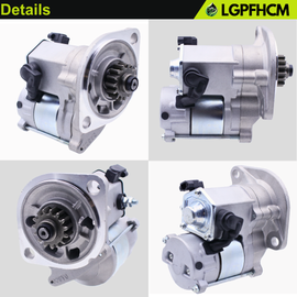 129129-77010 12V 13T 1.4KW Starter Motor For Yanmar Engine Industrial 3TN84 4TNE88 For John Deere 3014 3015 4019 4020 4210 4300 4310 4400 4410 790 1600 #129407-77010 AM876435 228000-3732 9722809-373 TY25237 TY25233