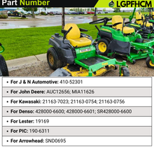 Load image into Gallery viewer, 410-52301 12V 10T Starter Motor Fit For John Deere 600M 600R Series 636M 648M 648R 652B 652E 652M 652R 661R W Series W36R W48R W52R WH36A # AUC12656 MIA11626 19169N