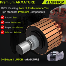 Load image into Gallery viewer, S14-102 129940-77011 9T 3.0KW Starter For YANMAR 4Tnv98 4Tnv106-Gge 4Tnv106 For Eagle TUGS TT-10 TT-12 TT-4 TT-5 TT-6 TT-8 TL240 V2700 MTL320 MTL316  2086 2076 # 129940-77010 129940-77012