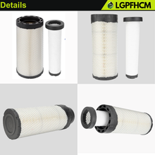 Load image into Gallery viewer, AT338105 AT336803 Air Filter Kit Compatible With John Deere Skid Steer Loader 312GR 314G 315 316GR 317G 318E 318G 319E 320E 320G 324E 324G 325G