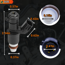 Load image into Gallery viewer, Upgraded 4PCS FJ1540 Fuel Injectors for Honda Civic L4 2.0L 2016 2017 2018 2019 2020 2021 16 17 18 19 20 21 # 164505BAL01 164505BALO1 FJ1295