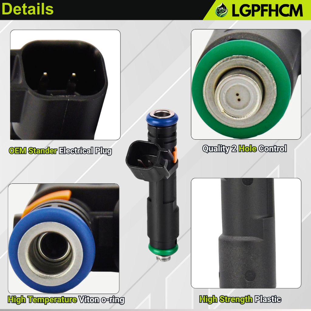 4PCS 04593986AB 4593986AB Fuel Injectors For Chrysler 200 For Dodge Dart For Ram ProMaster City 2015 For Jeep Cherokee Renegade 2014 2015 2016 2017 L4 2.0L 2.4L