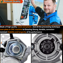 Load image into Gallery viewer, 12V 9T 16614-63010 Starter Motor Compatible With Kubota Engine D1105 D905 D1005 V1505 D722 Excavator K-008 1.2KW