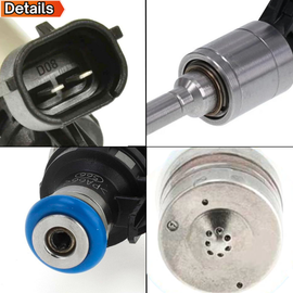 4Pcs 16600-1KC0A FJ1189 Fuel Injectors Compatible For Nissan JUKE 1.6L L4 2011-2017 For Rogue SL Hybrid SV 2.0 2017-2019 For Rogue Sport S SL SV 2.0 2017-2020 #16600-1VA0A 16600-1VA0C 16600-1KC0B