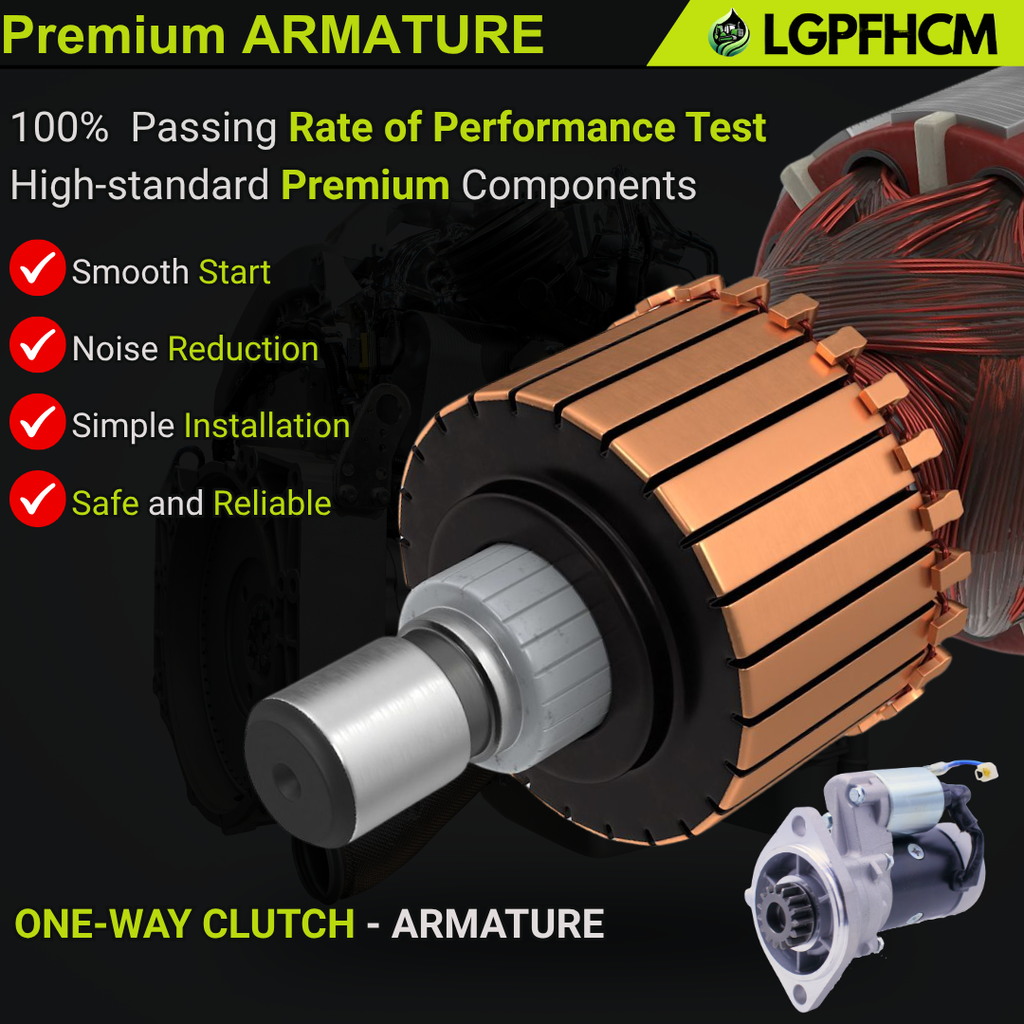 12V 15T 2KW Starter Motor 129136-77011 129400-77012 for Yanmar Engine 3TNV88F 4TNV88C 4TN78 4TN82 4TN98 for Komatsu Excavator PC35 PC40 PC50 Sk815 Sk714 4D88e # Vv12913677011 AM878189