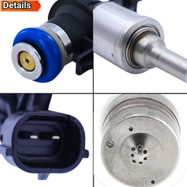 6pcs 16600-6KA0A Fuel Injectors Compatible For Nissan Pathfinder 3.5L V6 CVT AWD Platinum S SL SV / For Infiniti JX35 QX60 Base Comfort Premiuum Mid 2016-2020