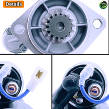 Load image into Gallery viewer, 12V 15T 2KW Starter Motor 129136-77011 129400-77012 for Yanmar Engine 3TNV88F 4TNV88C 4TN78 4TN82 4TN98 for Komatsu Excavator PC35 PC40 PC50 Sk815 Sk714 4D88e # Vv12913677011 AM878189