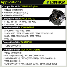 Load image into Gallery viewer, S14-102 129940-77011 9T 3.0KW Starter For YANMAR 4Tnv98 4Tnv106-Gge 4Tnv106 For Eagle TUGS TT-10 TT-12 TT-4 TT-5 TT-6 TT-8 TL240 V2700 MTL320 MTL316  2086 2076 # 129940-77010 129940-77012