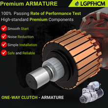 Load image into Gallery viewer, 19163N Starter Motor for Nissan Altima 2013 2014 2015 2016 2017 2018 For Nissan Rogue 2014 2015 2016 2017 2018 2019 2020 L4 2.5L # 23300-3TA0C M000TB0071 M000TB0072 23300-3TA0A 410-48310