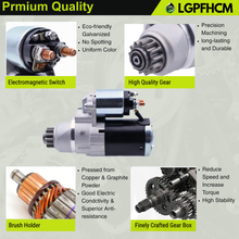 Load image into Gallery viewer, 19163N Starter Motor for Nissan Altima 2013 2014 2015 2016 2017 2018 For Nissan Rogue 2014 2015 2016 2017 2018 2019 2020 L4 2.5L # 23300-3TA0C M000TB0071 M000TB0072 23300-3TA0A 410-48310