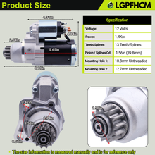 Load image into Gallery viewer, 19163N Starter Motor for Nissan Altima 2013 2014 2015 2016 2017 2018 For Nissan Rogue 2014 2015 2016 2017 2018 2019 2020 L4 2.5L # 23300-3TA0C M000TB0071 M000TB0072 23300-3TA0A 410-48310