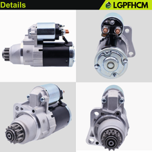 Load image into Gallery viewer, 19163N Starter Motor for Nissan Altima 2013 2014 2015 2016 2017 2018 For Nissan Rogue 2014 2015 2016 2017 2018 2019 2020 L4 2.5L # 23300-3TA0C M000TB0071 M000TB0072 23300-3TA0A 410-48310