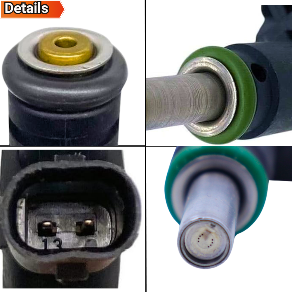 6PCS A2720780249 272078024980 Fuel Injectors Compatible with Mercedes-Benz C230 C300 C350 CLK350 E350 GLK350 ML350 ML450 R350 S400 SLK280 SLK300 SLK350 G550 R350 SL550  V6 2006-2012 #FJ840