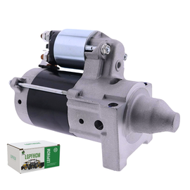 12V 0.6KW 9T Starter Motor EG371-63010 EG371-63011 Compatible for Kubota ZG222 ZG227 ZG222A-AU ZG222A-AU ZG327P ZG327PA-AU Zero-Turn Mower for Kawasaki Eng FH721D