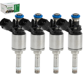 4Pcs 16600-1KC0A FJ1189 Fuel Injectors Compatible For Nissan JUKE 1.6L L4 2011-2017 For Rogue SL Hybrid SV 2.0 2017-2019 For Rogue Sport S SL SV 2.0 2017-2020 #16600-1VA0A 16600-1VA0C 16600-1KC0B