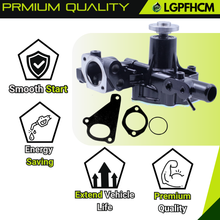 Load image into Gallery viewer, 129001-42001 129001-42002 129004-42001 Water Pump with Pipe for Yanmar Engine 3D84E 4D88E 3TNE84 3TNE88 3TNV84 3TNV88 4TNE84 4TNE88 4TNV84 4TNV88 For Takeuchi TB135 TB145 For Komatsu SK820 SK815
