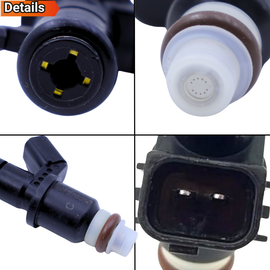 4pcs 16450-RAA-A01 Fuel Injectors for Honda Accord EX LX 2003-2007 For CR-V 2005-2009 For Element 2.4L 2003-2011 2.4L For Acura RSX 2.0L 2005-2006 #16450RAAA01 FJ484