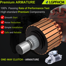 Load image into Gallery viewer, 12V 9T 1G023-63010 Starter Motor For Kubota Engine D722 D782 18HP 21HP For Lawn Tractor F2260-R F2560-E F2560-R F3060-R GR2100 GR2120 ZD18 ZD21 ZD28 #1G023-63011 67980-31151 18417