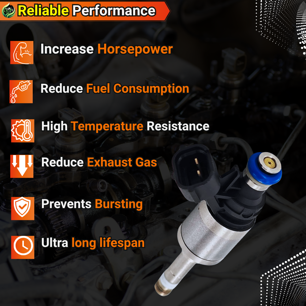 6pcs 16600-6KA0A Fuel Injectors Compatible For Nissan Pathfinder  3.5L V6 CVT AWD Platinum S SL SV / For Infiniti JX35 QX60 Base Comfort Premiuum Mid 2016-2020