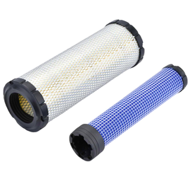 P772578(Outer core) / P775298(Inner core) Air Filter Kit Compatible with YANMAR Engine 4TNV84T 3TNV88C 3TNV88 4TNV84 Replace Part Number 26510362/42801(Outer core) 26510405/49592(Inner core)