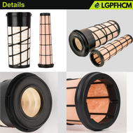 RE282286 RE282287 Air Filter Kit Compatible with John Deere 318D 319D 320D 323D 5045D 5045E 5050E 5055E 5060E 5065E 5075E 5075EF