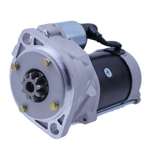Load image into Gallery viewer, S14-102 129940-77011 9T 3.0KW Starter For YANMAR 4Tnv98 4Tnv106-Gge 4Tnv106 For Eagle TUGS TT-10 TT-12 TT-4 TT-5 TT-6 TT-8 TL240 V2700 MTL320 MTL316  2086 2076 # 129940-77010 129940-77012