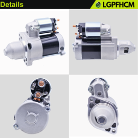 410-52301 12V 10T Starter Motor Fit For John Deere 600M 600R Series 636M 648M 648R 652B 652E 652M 652R 661R W Series W36R W48R W52R WH36A # AUC12656 MIA11626 19169N