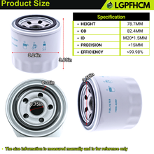 Load image into Gallery viewer, 70000-43081 2Pcs Fuel Filter for Kubota Tractor L175 L185 L2050 L225 L235 L2350 L245 L295 L305 G4200 G4200H Engine D905 D1105 D1302 D722 V2403 V1902
