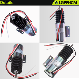 P613-A1V12 12V Pull Solenoid for Trombetta Engine Throttle Continuous Duty for Syncro-Start 2001ES12E2UL P613-A57V12 22073
