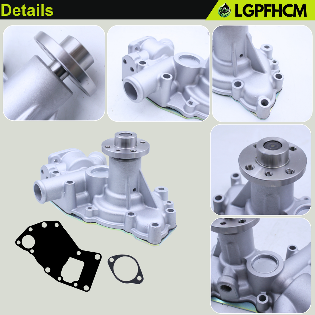 8981262311 8981262312 Engine Water Pump For Isuzu Engine 3LD1 3LD2 4LB1 4LC1 4LE1 4LE2 For Hitachi Excavators EX40U EX50U EX50UNA EX55UR-3 EX58MU ZX40U ZX50U ZX55UR ZX55UR-HHE #8981262313