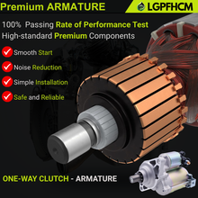 Load image into Gallery viewer, 31200-P2E-A51 12V 1.2KW 9T Starter Motor Fit For Honda Civic 1.6L 1998-2000 For Honda Civic 1998 1999 2000 2021 2022 2023 2024 2025 For Acura EL 1.6L w/Auto Trans 1998-2005 1.7L