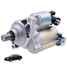 Load image into Gallery viewer, 31200-P2E-A51 12V 1.2KW 9T Starter Motor Fit For Honda Civic 1.6L 1998-2000 For Honda Civic 1998 1999 2000 2021 2022 2023 2024 2025 For Acura EL 1.6L w/Auto Trans 1998-2005 1.7L