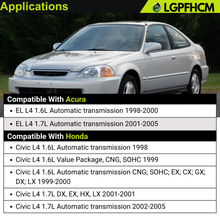 Load image into Gallery viewer, 31200-P2E-A51 12V 1.2KW 9T Starter Motor Fit For Honda Civic 1.6L 1998-2000 For Honda Civic 1998 1999 2000 2021 2022 2023 2024 2025 For Acura EL 1.6L w/Auto Trans 1998-2005 1.7L