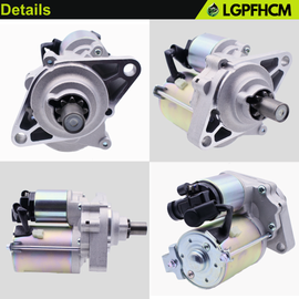 31200-P2E-A51 12V 1.2KW 9T Starter Motor Fit For Honda Civic 1.6L 1998-2000 For Honda Civic 1998 1999 2000 2021 2022 2023 2024 2025 For Acura EL 1.6L w/Auto Trans 1998-2005 1.7L