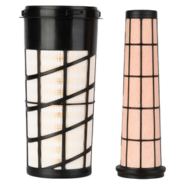 RE282286 RE282287 Air Filter Kit Compatible with John Deere 318D 319D 320D 323D 5045D 5045E 5050E 5055E 5060E 5065E 5075E 5075EF